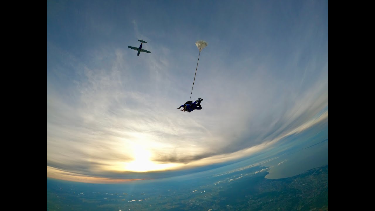 Skok ze spadochronem - Gdańsk - #1