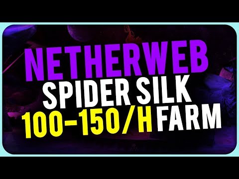 WoW Gold Guide Farmin 100-150 Netherweb Spider Silk Per Hour! Skinners Make Up TO 30k Per Hour!