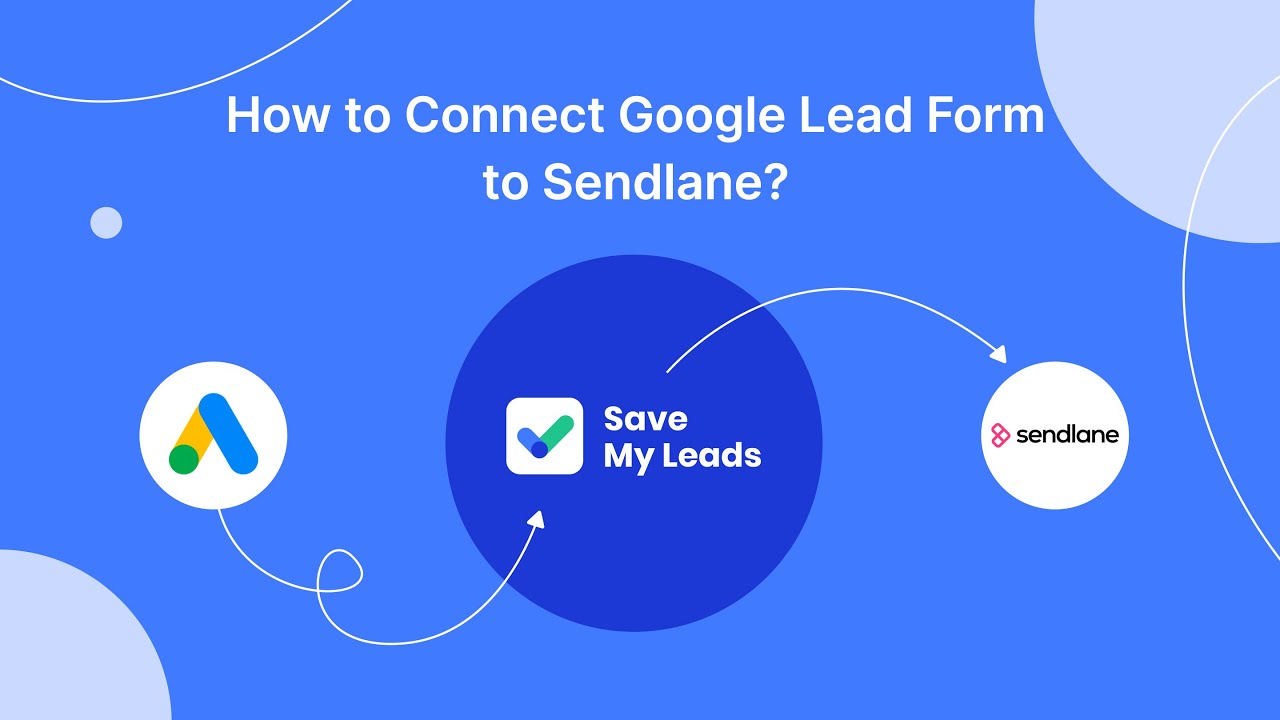 How to Connect Google Lead Form to Sendlane