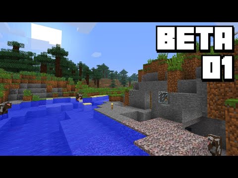 Shocking Throwback to Minecraft BETA - Episode 1