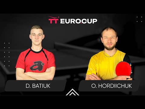 13:15 Dmytro Batiuk - Oleksandr Hordiichuk 06.10.2024TT Euro.Cup Ukraine Master. TABLE 3