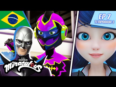 🇧🇷 MIRACULOUS | 🐞 SILENCIADOR 🐾 | Episódio completo ▶️ Temporada 3 Ep 7 | Português BRASIL 🇧🇷