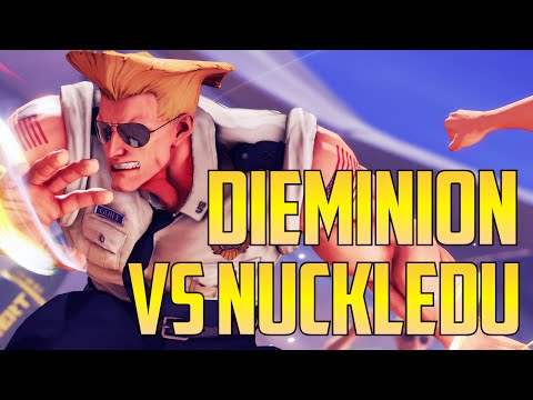Street Fighter V / 5 - Dieminion Vs Nuckledu FT5【1080p60 Guile Mirror Match】