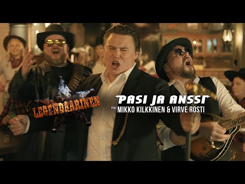 Pasi ja Anssi - LEGENDAARINEN (feat. Virve Rosti & Mikko Kilkkinen) MUSAVIDEO