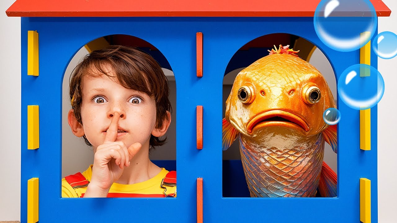 Alex and the Giant Goldfish: A Magical Fishing Adventure