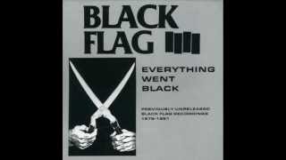 Black Flag I Don&#39;t Care