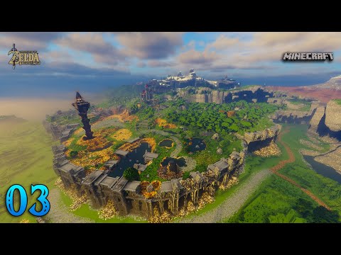 EPIC! Building Breath of the Wild in Minecraft - Part 3