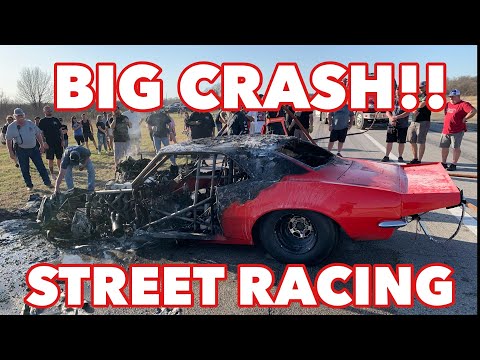 STREET RACING| BIG CRASH!!!!| INDAIN VALLEY RACEWAY ASPHALT WARS| TEXAS ENTERTAINMENT