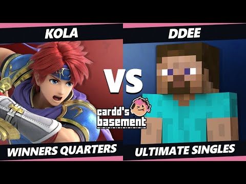 Cardd's Basement Winners Quarters - Kola (Roy) Vs. DDee (Steve) SSBU Ultimate Tournament