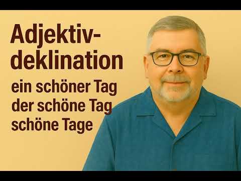 Adjektivdeklination