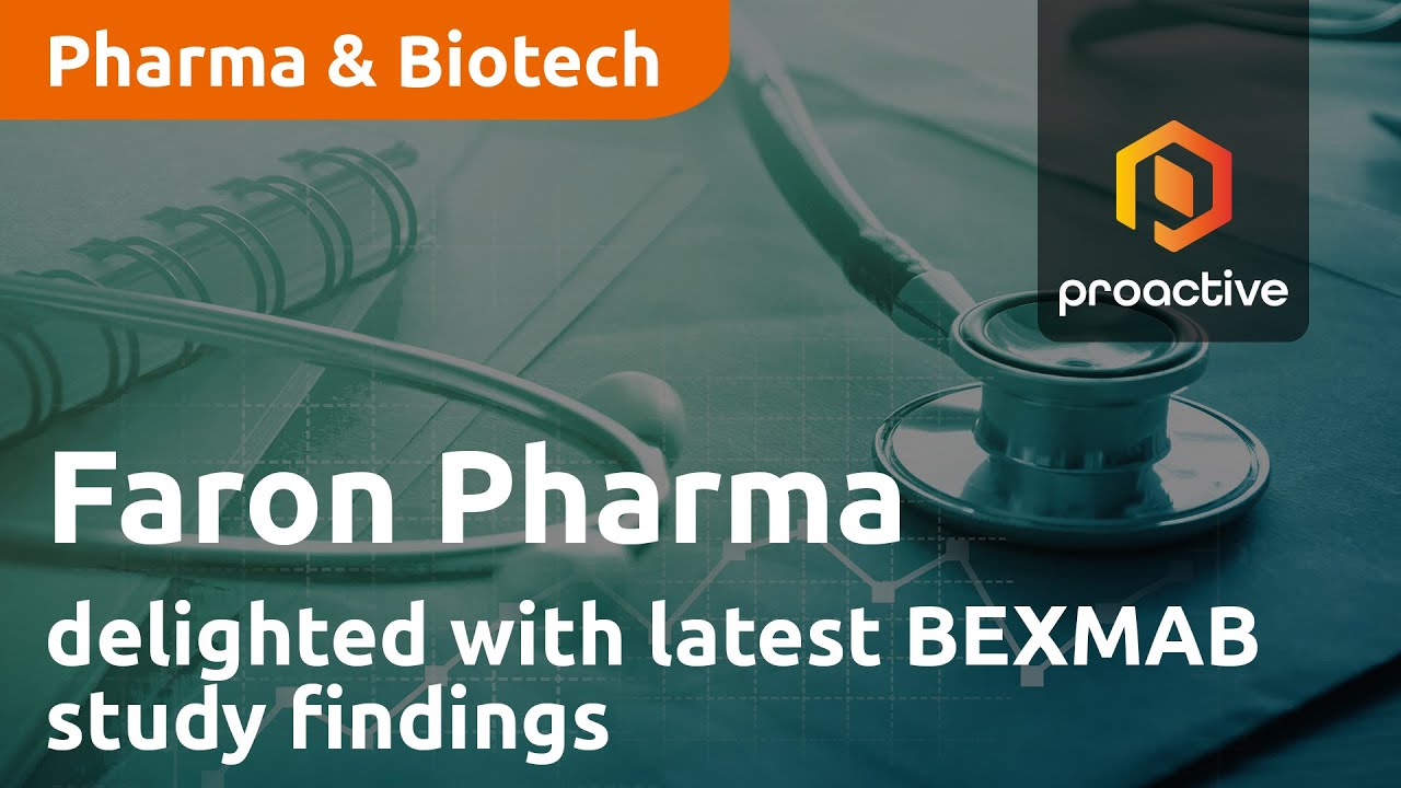 Faron Pharmaceuticals CEO delighted with latest BEXMAB study findings