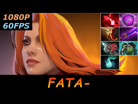 Dota 2 FATA- Lina Pro Top MMR 20 Kills Ranked Full Gameplay