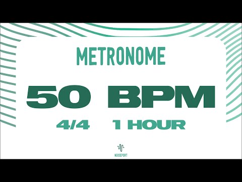 50 BPM Metronome [1 HOUR]