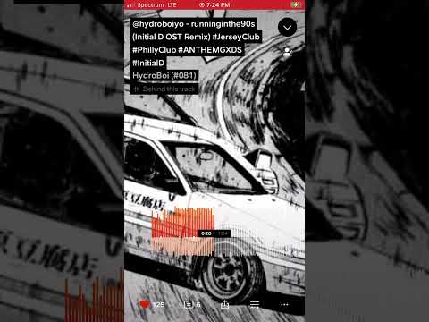 @hydroboiyo - runninginthe90s (Initial D OST Remix) #JerseyClub #PhillyClub #ANTHEMGXDS #InitialD
