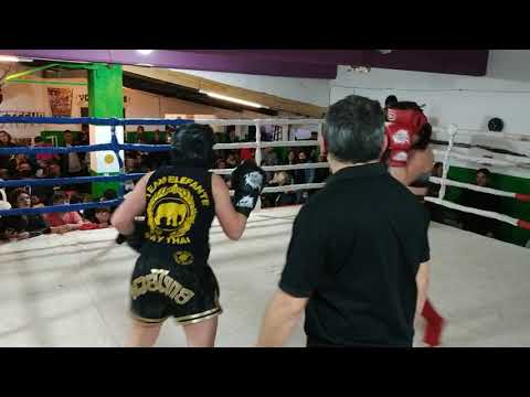 🥊Renata Paz Vs Priscila - (KICK BOXING) - [AMATEUR] - Campeones Del Pueblo - Siempre Humilde - CDP