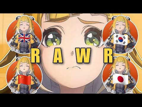 Ju Fufu"Cute Rawr" in Different Languages is Adorable 🤔| Zenless Zone Zero