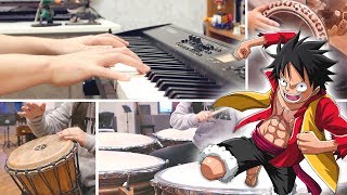 海賊王配樂 ONE PIECE|Overtaken|Piano & Percussion Cover