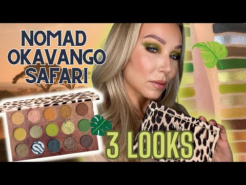 NOMAD OKAVANGO SAFARI PALETTE 3 LOOKS + SURPRISE