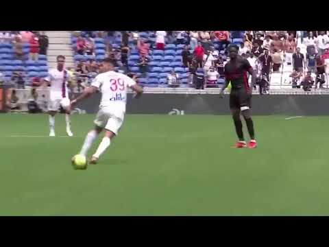 Lucas Paqueta' of Lione double one-two and score