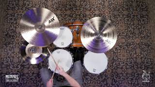 Video thumbnail for Sabian 20" AAX Medium Crash Cymbal - 2145g (22008XC-1030719Q) by Memphis Drum Shop