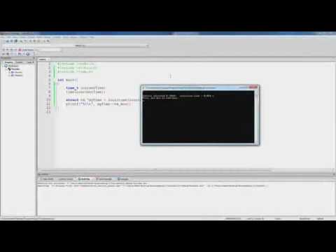 C Programming Tutorial 76 Time Functions