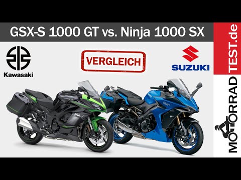 Suzuki GSX-S 1000 GT vs. Kawasaki Ninja 1000 SX | Vergleich zweier aktueller Sport-Tourer aus Japan