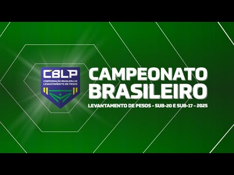 Campeonato Brasileiro Sub-20 e Sub-17 2025 - Dia 1 (16/10)