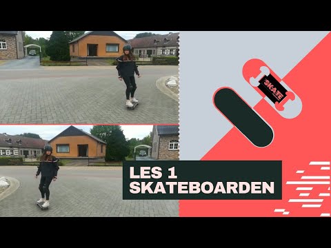 Leren skateboarden: Les 1
