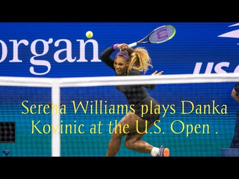 Serena Williams plays Danka Kovinic at the U.S. Open @JATIN_NEWS
