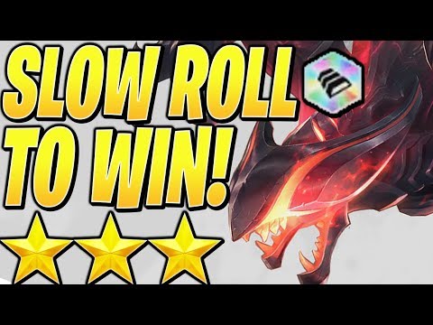 SLOW ⭐⭐⭐ ROLL GUIDE! - Teamfight Tactics TFT RANKED Strategy Best Comps 10.4 Meta SET 2