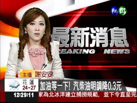 加油等一下! 汽柴油明調降0.3元