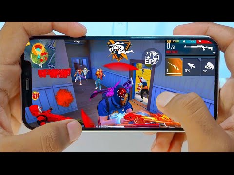 20+kill Iphone 12 in Br rank Free Fire full Handcam gameplay test 256gb in 2025🔥
