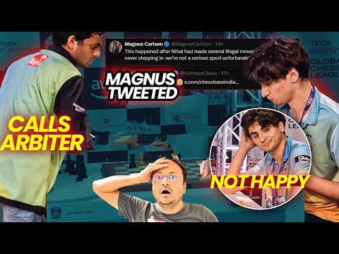 The most controversial game of Global Chess League 2024 | Nihal Sarin vs Daniel Dardha