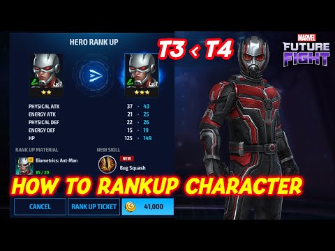 How to Make T2 Character Rankup Level up Guide MFF HINDI INDIA