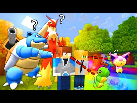 Minecraft Pixelmon but you Catch the FIRST Pokemon you see (no matter how bad it is...)