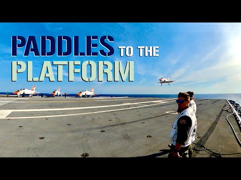 Student Pilots Face the Carrier for the FIRST TIME