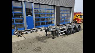 Купити напівпричіп контейнеровоз D-Tec Flexitrailer Gescoopeerd Apk TÜV 10-2026 - Зображення 4 | Autoline UA Напівпричіп контейнеровоз D-Tec Flexitrailer Gescoopeerd Apk TÜV 10-2026 | Зображення 4 - Autoline
