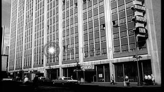 Premiere of movie 'The thrill of it all' and a model parade in New York. HD Stock Footage