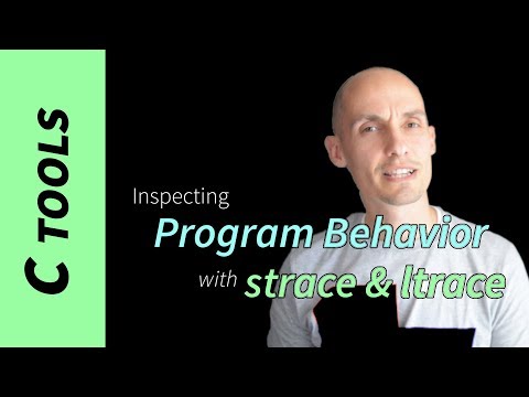 Spying on Running Programs (strace, ltrace, system calls vs function calls)