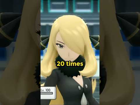 Rematch Cynthia 20 Times To Get THIS