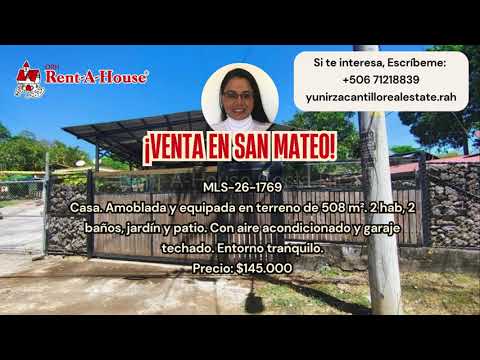 Venta San Mateo Residencia Amueblada en Labrador