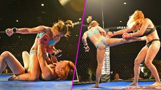 Jolene Hexx vs Andreea Vladoi Full MMA Fight