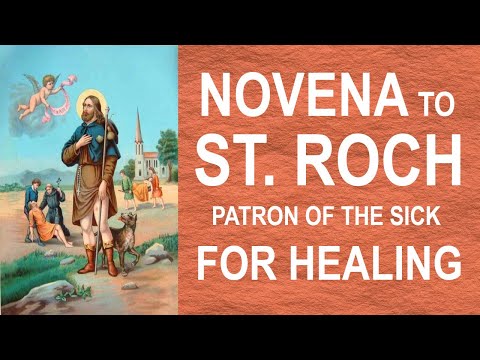Novene an St. Roch / San Roque (St. Rocco) um Heilung – Beten Sie 9 Tage lang | Gebet um Heilung