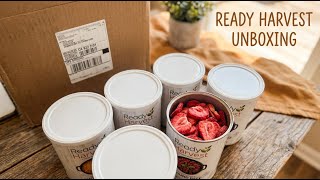 Frugal Living Food Storage | Thrivalist Ready Harvest Unboxing