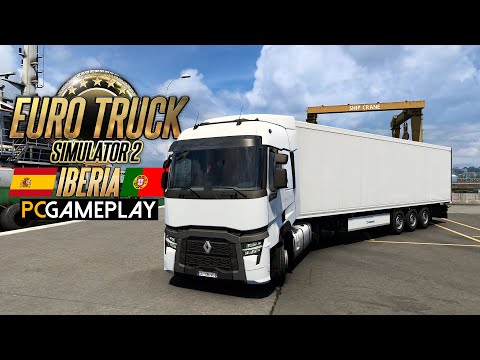 Euro Truck Simulator 2: Iberia Gameplay (PC)