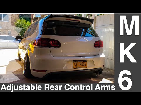 Mk6 gti adjustable rear control arms