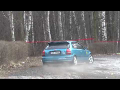 1 Lędziński Rallysprint 2017 - Grzegorz Ira / Damian Drob - Honda Civic