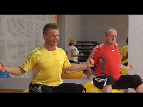 Domácí cvičení s Davidem Hufem - senioři a fitball