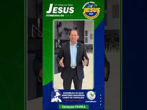 Pr. Mauro Borges - A.D. Madureira | MARCHA PARA JESUS 2025 | Itumbiara - GO
