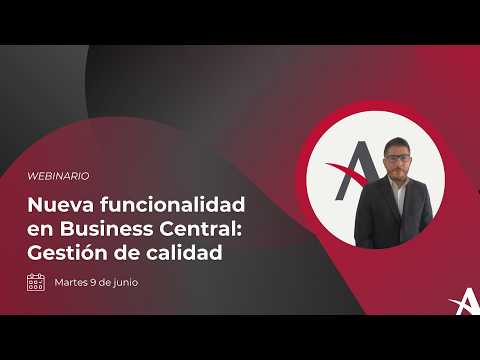 Nueva funcionalidad en Business Central: Gesti�n de calidad